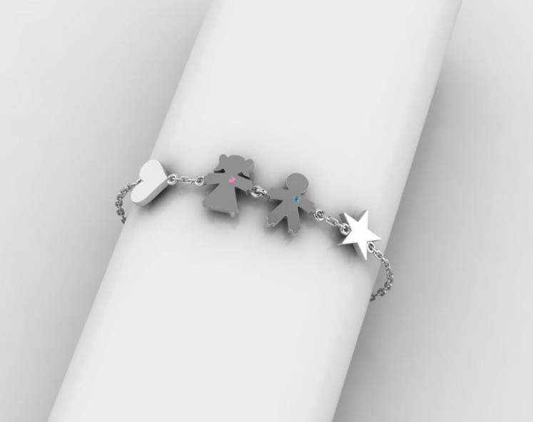 Браслет жіночий, Вага орієнтовно 4.4 грами