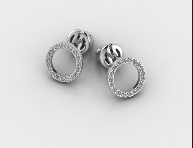 Сережки жіночі, Вага орієнтовно 2.4 грами