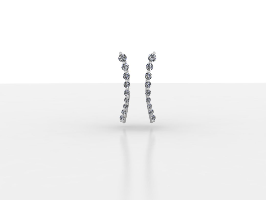 Сережки жіночі, Вага 2.0 грами