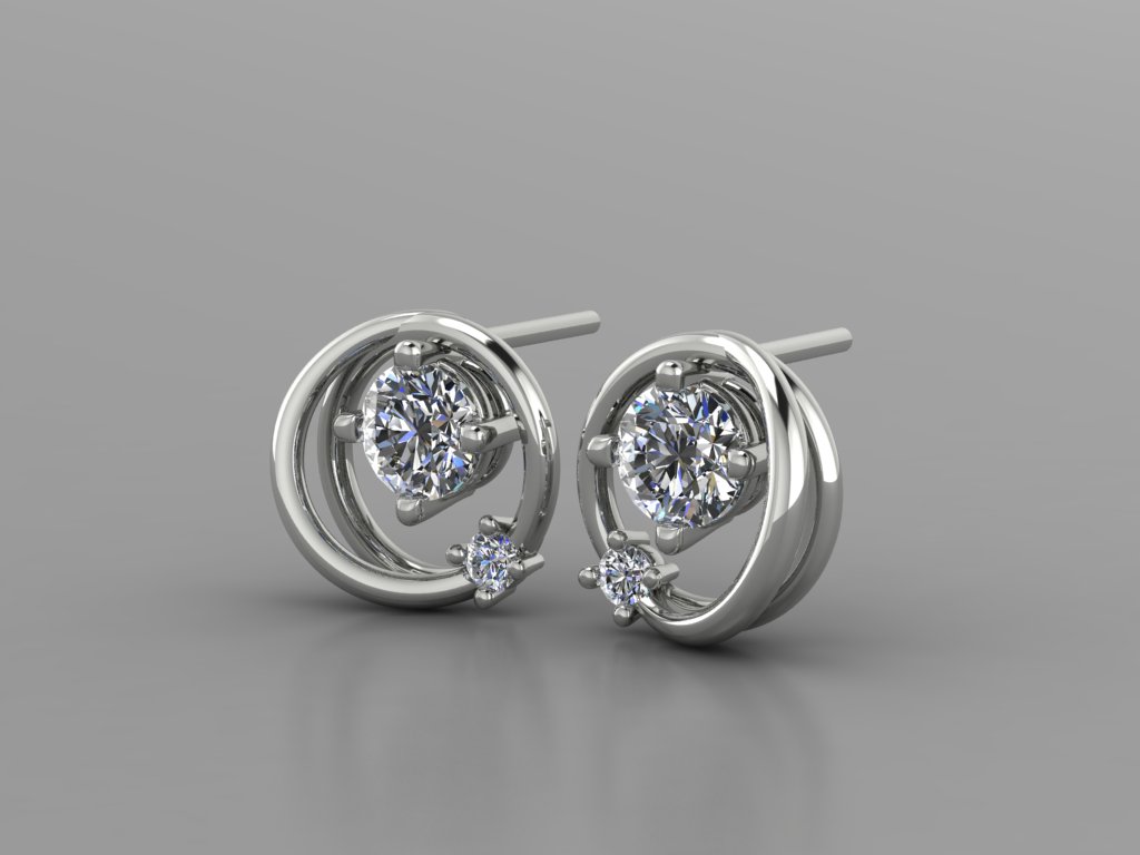 Сережки жіночі, Вага орієнтовно 2.7 грами